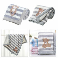 Unbranded Embroidered Nursery Blankets & Throws
