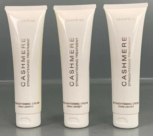 Juego de 3 cremas alisadoras de cachemira everline 3x 150 ml crema alisadora capilar B26- - Imagen 1 de 3
