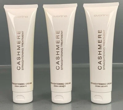 3er Set everline Cashmere Straightening Cream 3x 150ml Haar Glättungscreme B26- - Bild 1 von 3