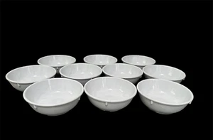 G.E.T. Round Melamine Cereal Bowl, 14 Ounces, White (Set of 10) DN-317 NEW - Picture 1 of 4