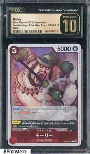 2023 One Piece Japanese Awakening of the New Era #016 Morley CGC 10 PRISTINE - Picture 1 of 2