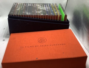 AK 100: 25 Films by Akira Kurosawa (DVD, 2009, 22-Disc Set, Criterion Collection - Picture 1 of 10