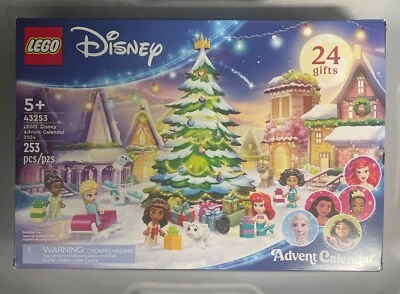 乐高迪士尼公主 2024 降临日历 (43253) 253 片 全新 — 第 1/2 张图片