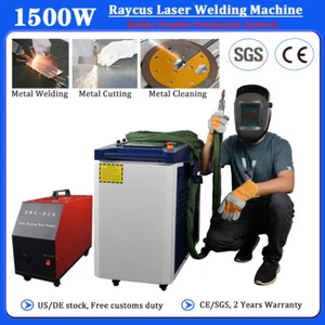 Raycus 1500W 4IN1 Handheld Fiber Laser Welder Welding Cutting Cleaning Machine - Picture 1 of 18