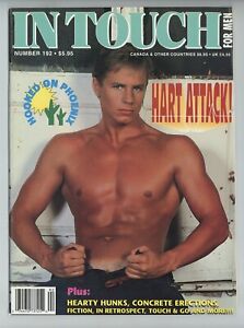 In Touch 1993 Adam Hart Chris Anthony 100pg Eddie Acosta Gay Magazine M23392
