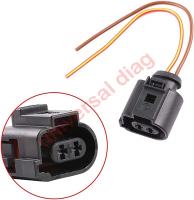 For VW Passat B6 2005-10 Rear Brake Motor Plug Connector Wire Repair 1J0973722A - Image 1 of 3