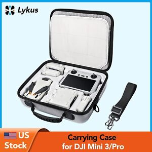 Lykus Spartan Mm300 Carrying Bag Case for Dji Mini 3/Pro and Dji Rc [Case Only]
