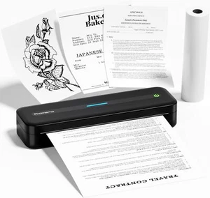 Phomemo M832 Wireless Printers for 8.5'' x 11''US Letter & A4 Paper & Tattoo lot - Picture 1 of 16