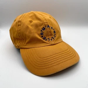 Mac Miller Hat Cap Mens Yellow Circles Cotton Curved Brim Baseball Strapback - Picture 1 of 7