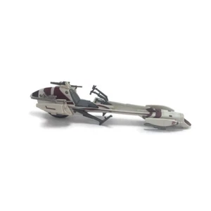 Star Wars Fahrzeug The Clone Wars 2005 Hasbro Spielzeug LFL Speeder Bike komplett - Bild 1 von 6