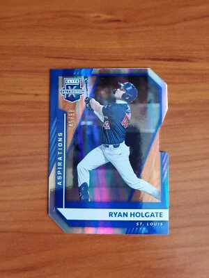 Ryan Holgate - 2021 Elite Extra Edition #70 Aspirations Blue Die-Cut RC #/58 - Image 1 of 2