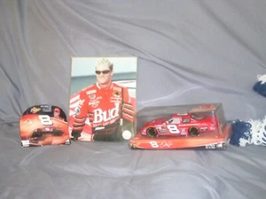2004 DALE EARNHARDT JR. 3 PIECE SET -1 1/24 DIECAST - 1 1/64 DIECAST - 1 8X10 PI - Picture 1 of 5