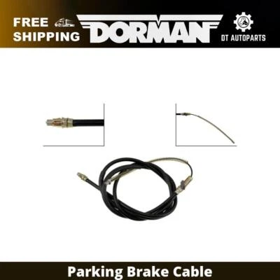 For 1985-1997 Ford F-350 Dorman Parking Brake Cable Rear Right 1986 1987 1988 - Image 1 of 4