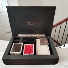 Renzo Romagnoli Luxury Carbon Fiber Swing Bridge Set Playing Cards MSRP $350
