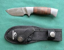 Mossy Oak Hunting Knife W/Leather Sheath