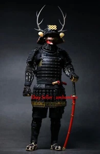 JIUANN Studio 1/6 Sanada Yukimura Samurai Black Action Figures Model Rare Toys - Picture 1 of 12