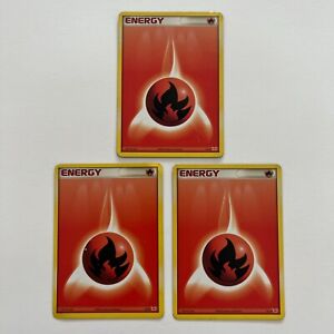 Pokemon Cards - 3 Cards, Energy, Fire, MP, 10/10