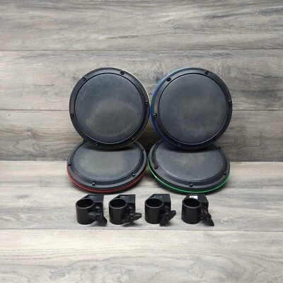 Ion Drum Rocker Pads Lot set of 4 Red, Yellow, Green, Blue, L Xbox 360/Wii/PS3  - Image 1 of 4