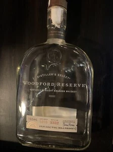 Woodford Reserve leere Kentucky Bourbon Whiskey Flasche 750 ml - für Ihre Projekte! - Bild 1 von 2