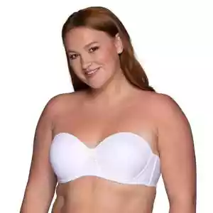 Reggiseno senza spalline Vanity Fair 74380 Beauty Back 44DD bianco - Foto 1 di 1