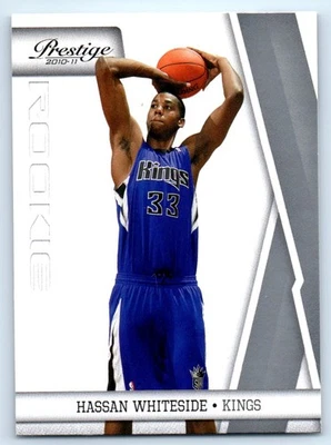 2010-11 Panini Prestige #203 Hassan Whiteside Rookie RC Sacramento Kings - Image 1 of 2