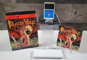 Bloody Wolf TurboGrafx 16 1990 CIB Complete Tested Turbo USA NEC Authentic Boxed