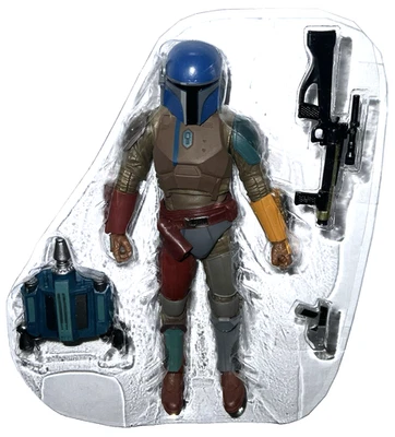 Figura Hombre Guerrero Mandaloriano Star Wars Black Series SHRIEK-HAWK TRAINER 6" Foto 1 de 4