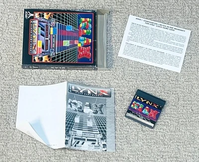 Klax (Atari Lynx) Game - Complete in Box CIB - Authentic - Image 1 of 4