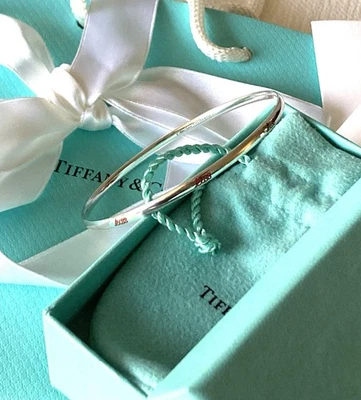 TIFFANY & CO RARO PALOMA PICASSO 2 1/2” PULSERA BESO CON EMBALAJE ~ REGALO ~ Foto 1 de 4