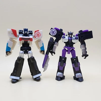 TRANSFORMERS Robots in Disguise RID (2015) OPTIMUS PRIME vs MEGATRONUS TRU 2-Pk Foto 1 de 4