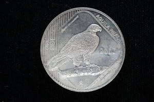 Argento messicano 5 pesos 2000 "Aguila Real" 1 oncia .999 argento! - Foto 1 di 2