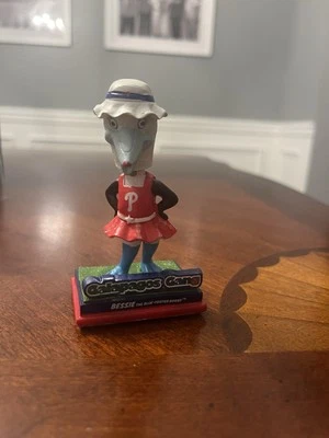 Bessie Philadelphia Phillies Galapagos Gang Mascot Stadium Exclusive Bobblehead - Image 1 of 4
