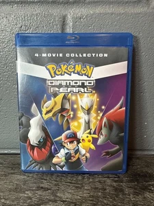 Pokemon Diamond and Pearl 4 Movie Collection Standard Blu Ray - Imagen 1 de 1