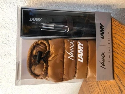 NANGA × LAMY Safari Limited Edition Fountain Pen Mini Sleeping Bag Case New - Image 1 of 2