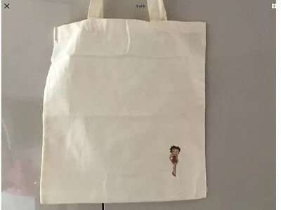 BETTY BOOP SHOPPER SHOPPING TOTE SHOULDER BAG Recycle-able - Image 1 of 4