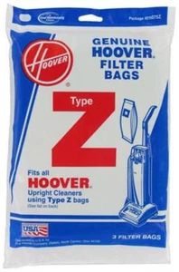 3PK, HOOVER TYPE Z-GENUINE, PAPER BAGS 4010075Z - Picture 1 of 1