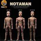 Figurine articulée tête carrée musculaire super flexible et forte échelle Notaman1/12 pour hommes