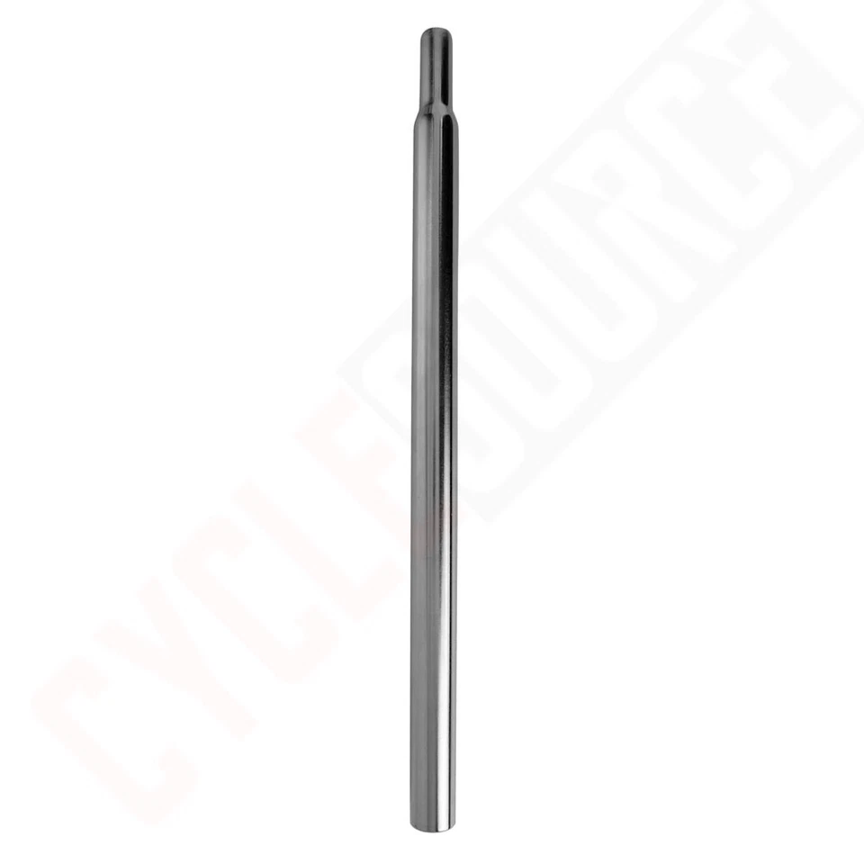 ENIX Vintage Steel Bike Pillar Seat Post 20.7mm/15.9mm Top Chrome - Image 1 of 1