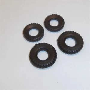 Matchbox King Size K14 a Taylor Jumbo Crane Set of 4 Black Tyres Pack #118 - Picture 1 of 4