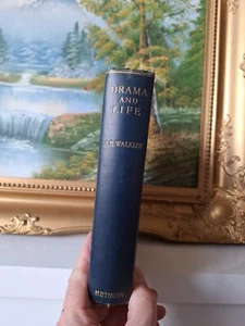 Drama und Leben A.B. Walkley 1907 gebundenes Buch - Bild 1 von 5