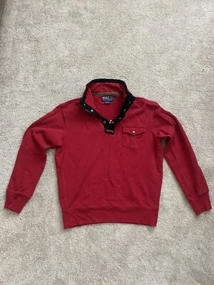 Polo Ralph Lauren Equipo de Montaña Suéter Para Hombres L Rojo Senderismo De Colección Foto 1 de 4