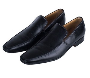 Men Black Leather Shoes Moccasins Men Black Formal Shoes Men leather dress Shoes