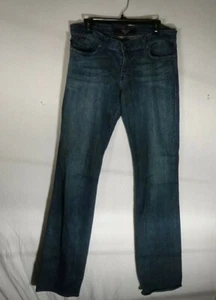 Women's Rock & Republic Stella Straight Leg Wash Cotton Blend Red Stitch Jeans - Picture 1 of 12