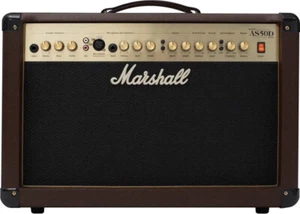 Marshall AS50D Combo Amplificador Guitarra Acústica Dos Canales 50W Micrófono 2x 8" - Imagen 1 de 5