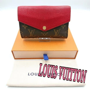 Cartera compacta usada Louis Vuitton Portefeuille Pallas M60140 con caja - Imagen 1 de 8