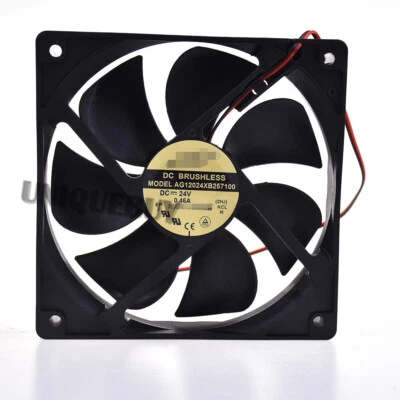 For ADDA AG12024XB257100 120*120*25mm 24V 0.46A Electric welder cooling fan 2pin - Image 1 of 4