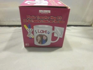 Creatology Photo Tranfer Mug Kit 8oz Mug 3 Markers 1 Clear Transfer Sticker FS!! - Picture 1 of 3
