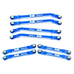Juego de eslabones de aluminio de alta separación NexxSpeed CNC 7075 (AZUL) - AXIAL AX24 - Imagen 1 de 4
