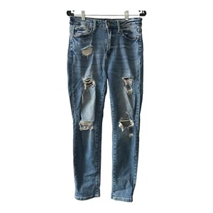 Judy Blue High Waist Boyfriend Fit Jeans Womens Size 28 Stretch - Picture 1 of 5