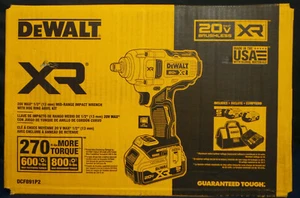 DEWALT DCF891P2 20 V bürstenlos 1/2" Schlagschrauber-Kit BRANDNEU - Bild 1 von 4